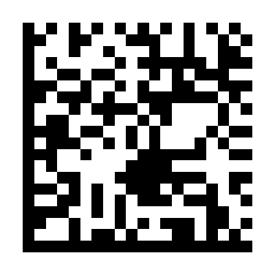 DataMatrix code encoding the SF128-GS payload